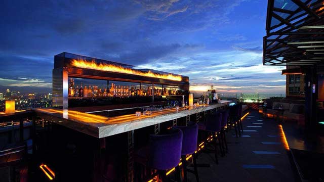 Bar en la azotea Cloud Lounge Yakarta