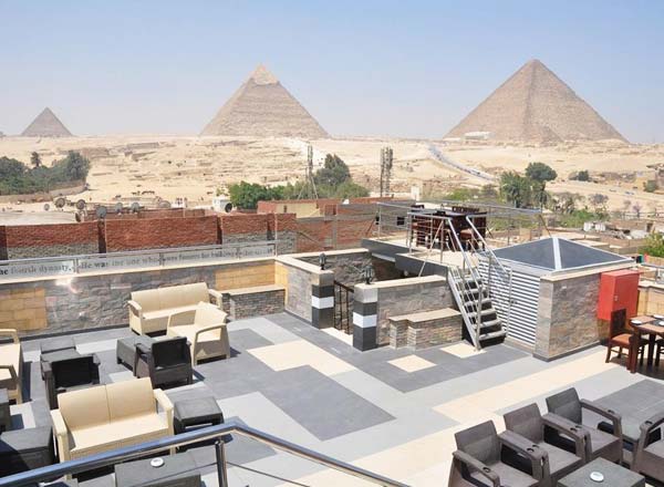 Azotea Best View Pyramids Hotel en El Cairo