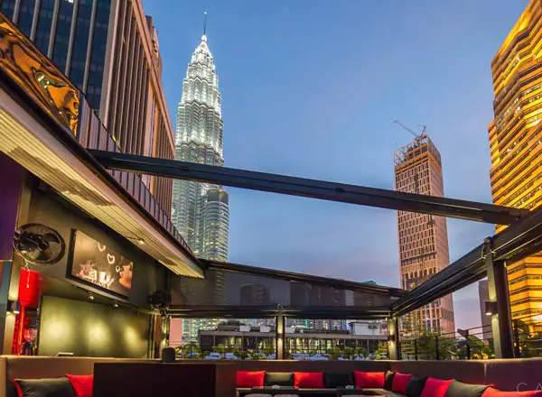 Bar en la azotea Kuala Lumpur Canopy Rooftop Bar and Lounge en Kuala Lumpur