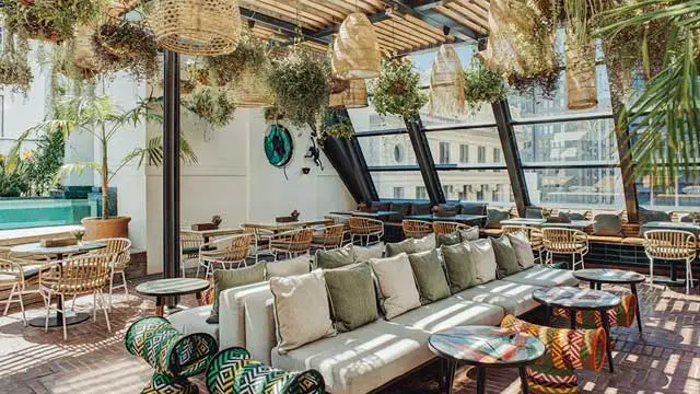 Bar en la azotea Ciudad del Cabo Gigi Rooftop en Ciudad del Cabo