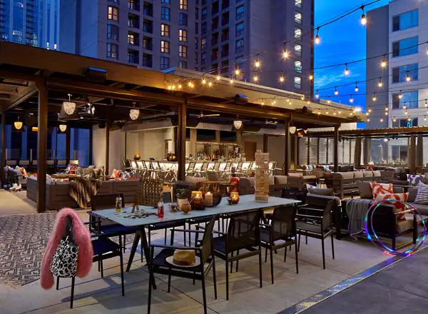 Bar en la azotea High Note Rooftop Bar en Atlanta