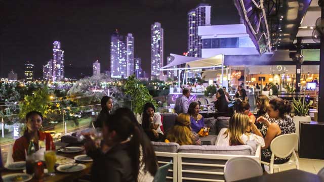 Rooftop bar Ciudad de Panamá Inedito Rooftop Lounge en Ciudad de Panamá