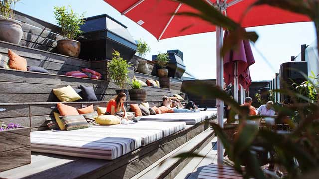 Rooftop Bar Manon´s Rooftop Restaurant & Bar en Copenhague