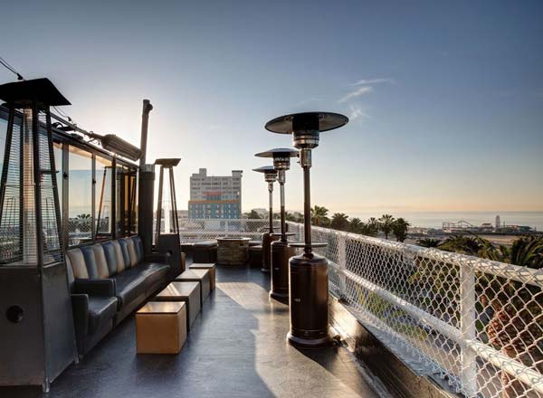 Rooftop bar LA ONYX Rooftop Bar en el Hotel Shangri-La de Los Ángeles