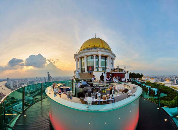 Bar en la azotea Bangkok Sky Bar - Lebua en State Tower en Bangkok