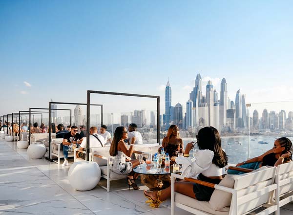 Bar en la azotea Dubái The Penthouse en Dubái