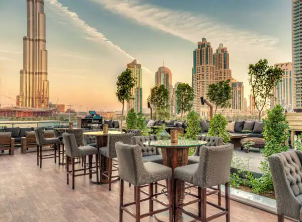 Bar en la azotea Dubai Treehouse en Dubai