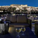 Bar en la azotea Roof Garden Snack Bar en Plaka Hotel en Atenas