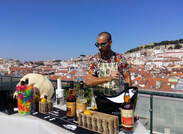 bar en la azotea Entretanto Bar en Lisboa