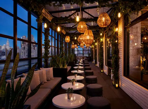 Bar en la azotea Gansevoort Rooftop en Nueva York