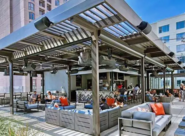 Bar en la azotea High Note Rooftop Bar en Atlanta