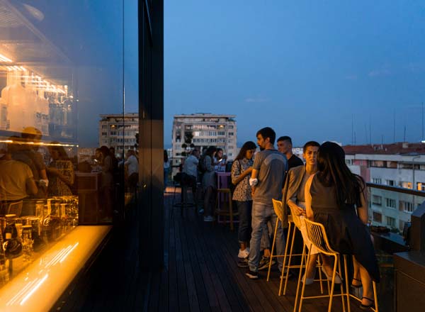 Bar en la azotea Kitchen 59 Rooftop en Sofía