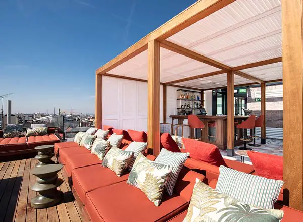 Rooftop bar Picos Pardos Sky Lounge en Madrid