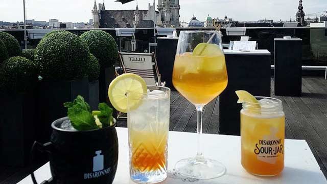 Bar en la azotea Secret Rooftop by Warwick en Bruselas