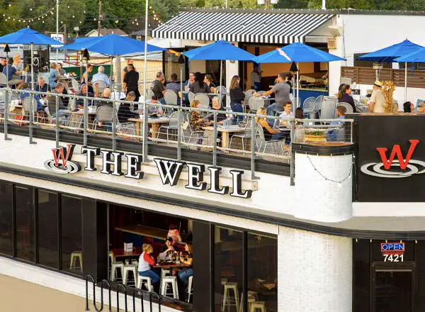 Bar en la azotea The Well en Kansas City
