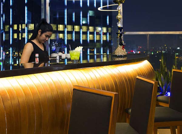 Bar en la azotea Vertical Sky Bar en Ho Chi Minh