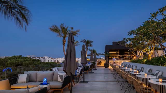 Bar en la azotea Air by Breathe en Marbella
