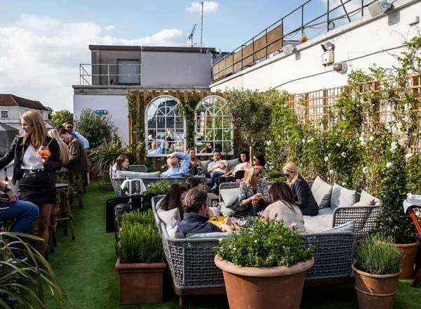Bar en la azotea Alto en Selfridge Roof Terrace en Londres