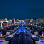 Bar en la azotea APEX Social Club en Las Vegas