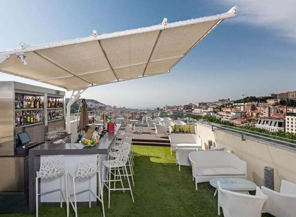 Rooftop bar Ático de NH en Lisboa