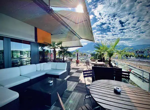 Bar en la azotea Carlitos Rooftop Luzern en Lucerna