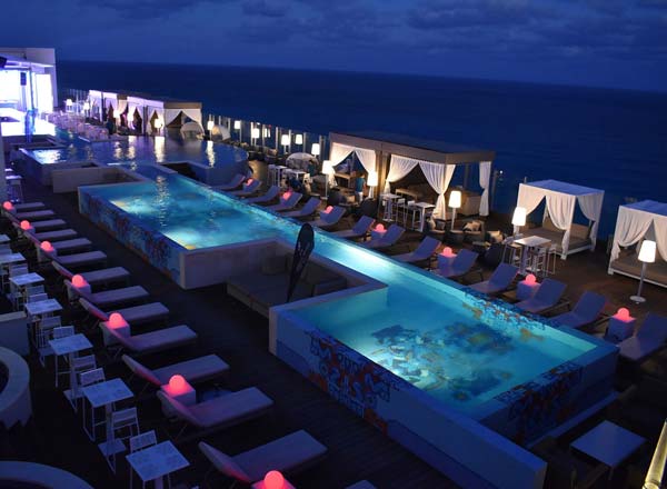 Rooftop bar Level 18 Rooftop en Cancún