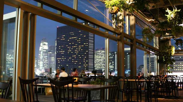 Rooftop Bar and Terrace G in Tokyo
