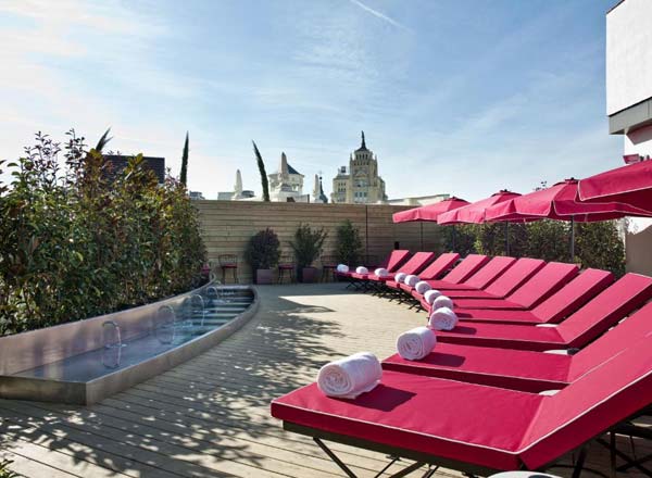 Rooftop bar Terraza en The Principal Madrid Hotel en Madrid