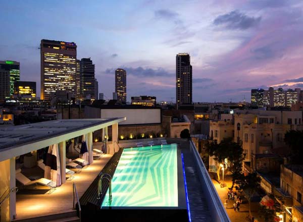 Bar en la azotea Poli House Rooftop Bar en Tel Aviv