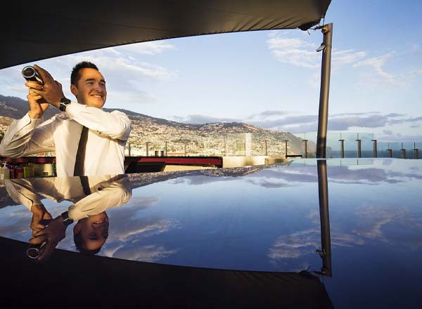 Rooftop bar 360º Bar en The Vine Hotel en Madeira