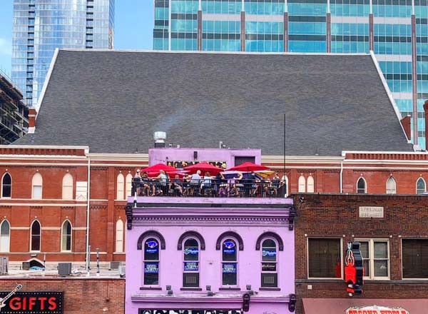 Bar en la azotea Tootsie's Orchid Lounge en Nashville