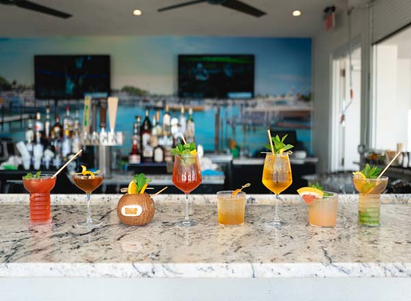 Bar en la azotea Vista at the Top en Tampa Bay