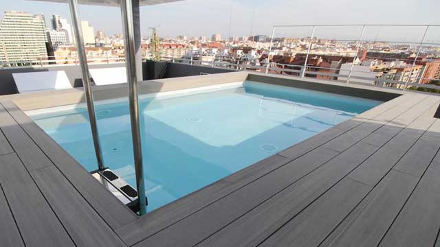 Rooftop bar 270 grados en Barceló Valencia