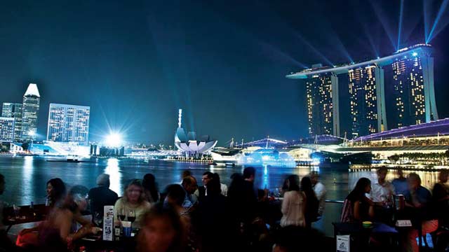 Bar en la azotea Kinki Rooftop Bar en Singapur