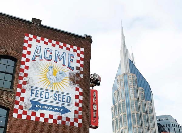 Bar en la azotea Acme Feed and Seed en Nashville