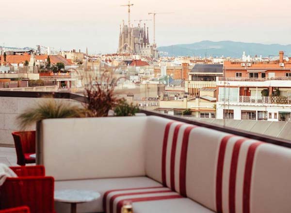 Rooftop bar Azimuth Rooftop Bar en Barcelona