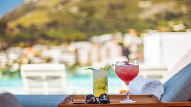 Bar en la azotea Baptiste Rooftop en Ciudad del Cabo