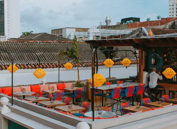 Rooftop bar Buena Vida Rooftop en Cartagena