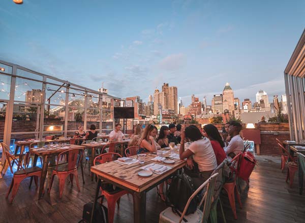 Bar en la azotea Cantina Rooftop en Nueva York