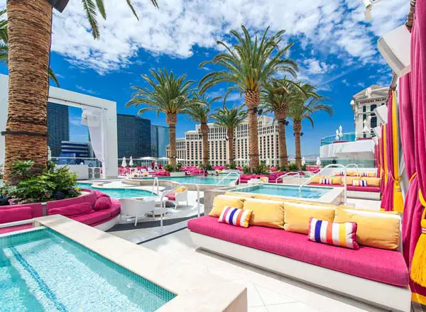 Bar en la azotea Drai's Beachclub | Discoteca en Las Vegas