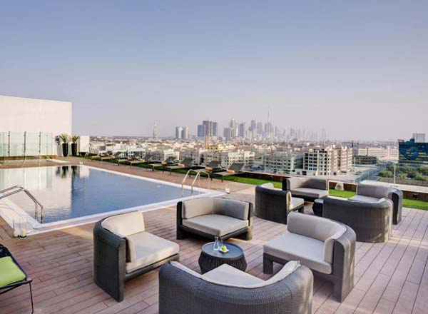 Bar en la azotea Estrellas Rooftop Lounge en Dubái