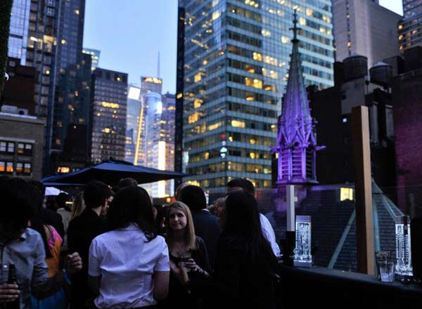 Bar en la azotea Haven Rooftop NYC en NYC