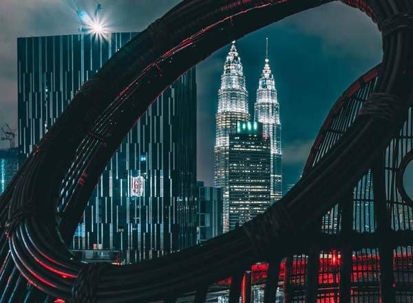 Bar en la azotea Helipad KL en Kuala Lumpur