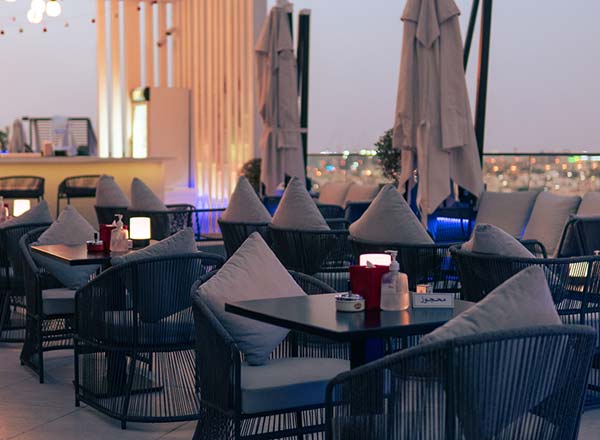 Bar en la azotea HYP Rooftop Lounge en Dubái