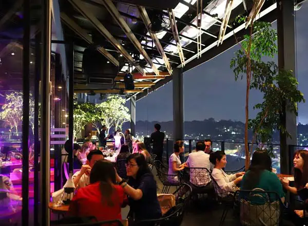 Bar en la azotea Mantra Rooftop Bar en Kuala Lumpur