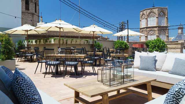 Rooftop bar Terraza Petit Bistro en Valencia