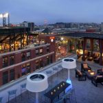 Bar en la azotea Rooftop en VIA en San Francisco