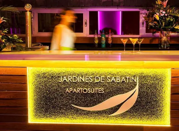 Bar en la azotea Terraza en la azotea Jardines de Sabatini en Madrid