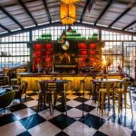 Bar en la azotea Sir James van der Merwe en Johannesburgo