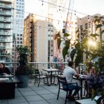 Bar en la azotea Victor Rooftop en Toronto